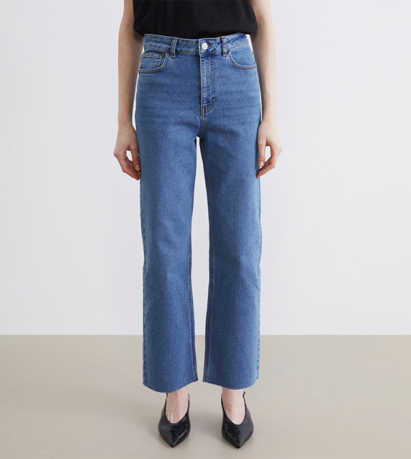 اٍل سي واي كيكي  بناطيل جينز - نيلي  Straight Jeans