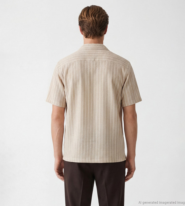 LC Waikiki LC Waikiki - Beige Short Sleeves