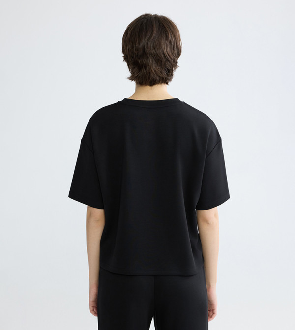 LC Waikiki LC Waikiki - BLACK Short Sleeve T-Shirts