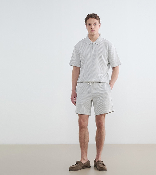LC Waikiki  Shorts - Grey Casual Shorts