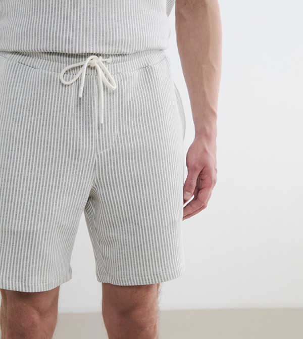 LC Waikiki  Shorts - Grey Casual Shorts
