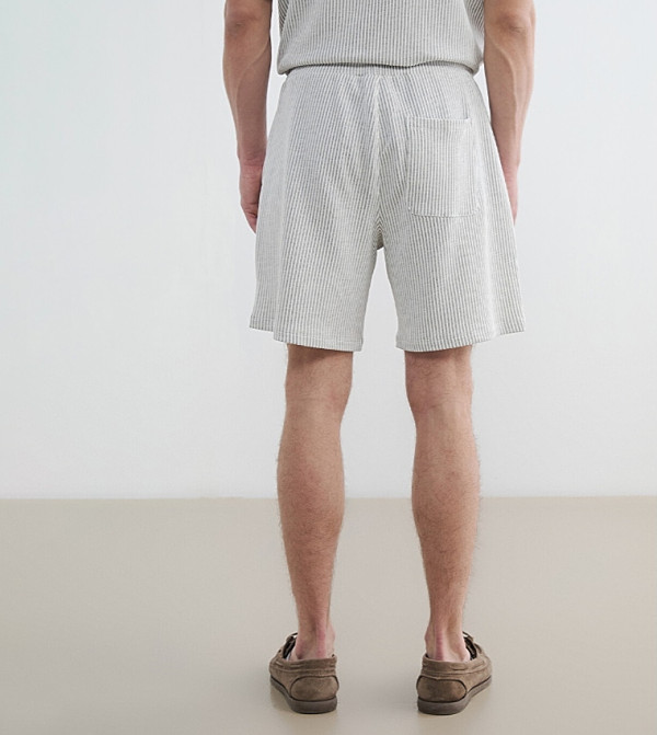 LC Waikiki  Shorts - Grey Casual Shorts