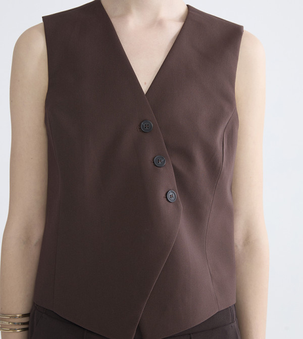 اٍل سي واي كيكي  فيستات - بني  معاطف للخصر