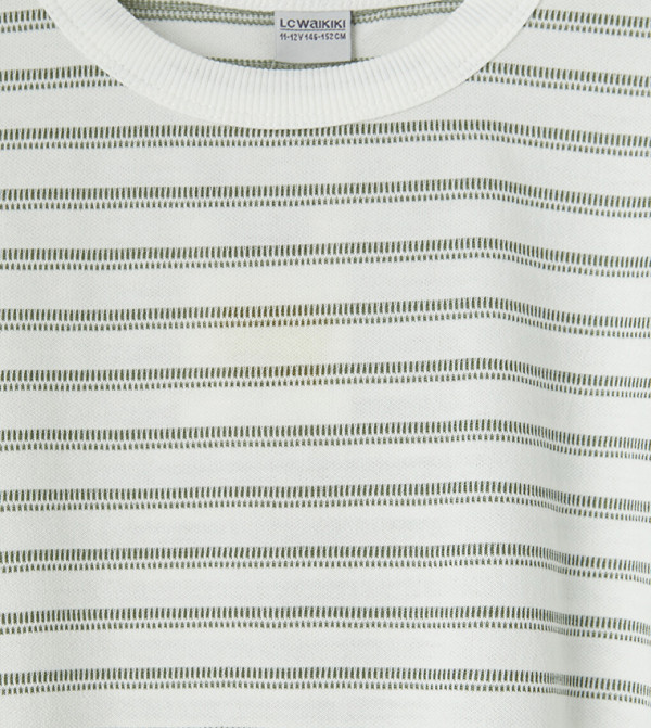LC Waikiki  nautical-sharks-sea-life - Teal T-Shirts