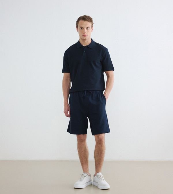 LC Waikiki  Clothing - Navy Polo T-shirts