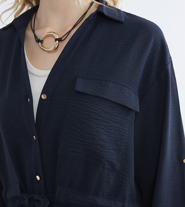 LC Waikiki LC Waikiki - Navy Midi Dresses