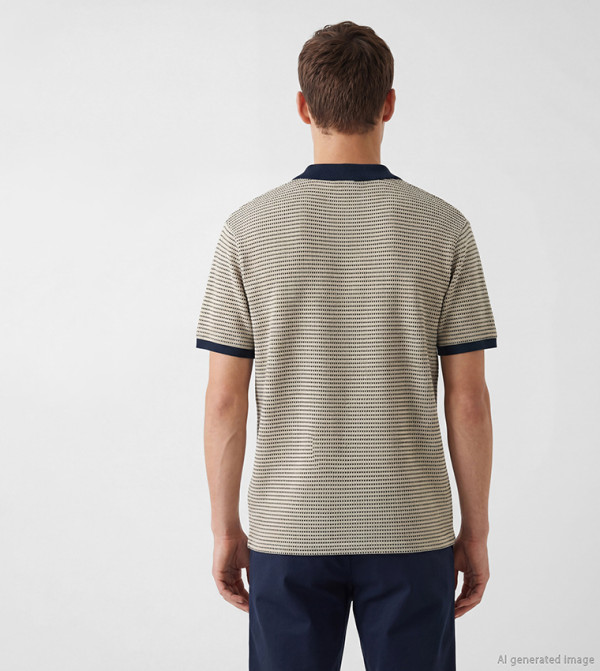 LC Waikiki Polo T-Shirts - Navy Polo T-shirts