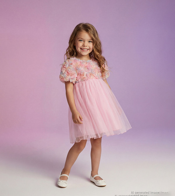 اٍل سي واي كيكي اٍل سي واي كيكي - وردي فستان كاجوال 