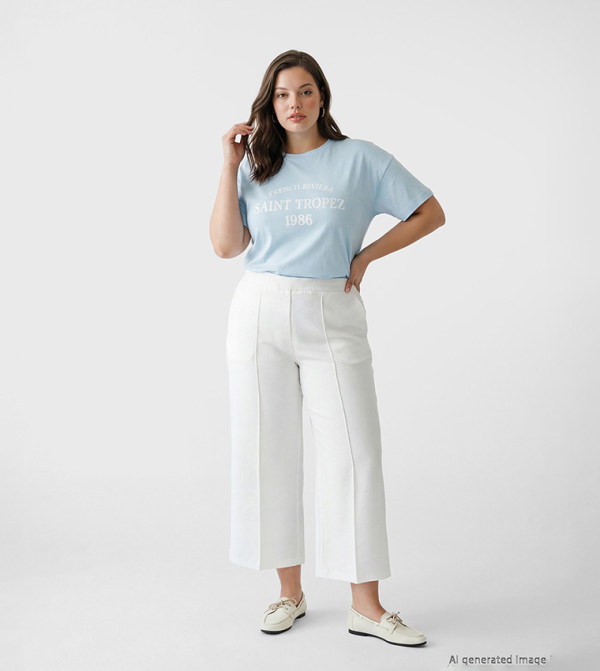 LC Waikiki LC Waikiki - Off White Casual Pants