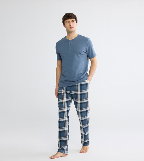 LC Waikiki Sleepwear - Blue Pyjama Set