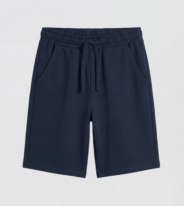 LC Waikiki  resort-vacation-sets - Navy Top & Shorts