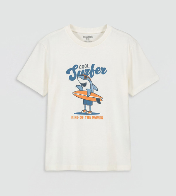 LC Waikiki  built-for-play-k - Beige T-Shirts