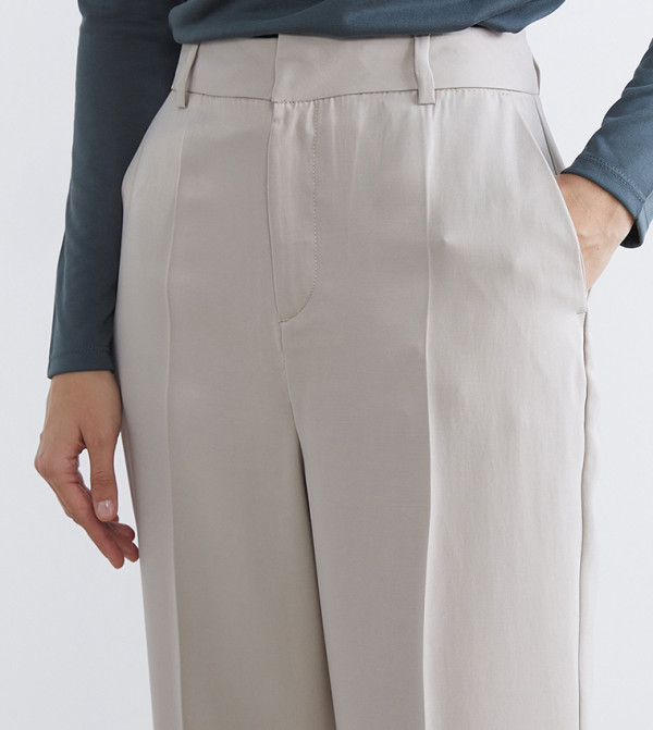 LC Waikiki Casual Pants - Beige Casual Pants