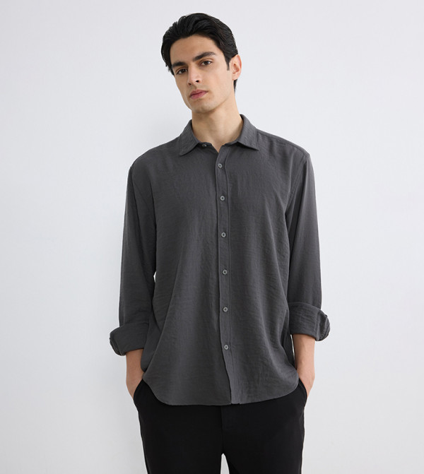 اٍل سي واي كيكي  ملابس - فحمي Long Sleeves