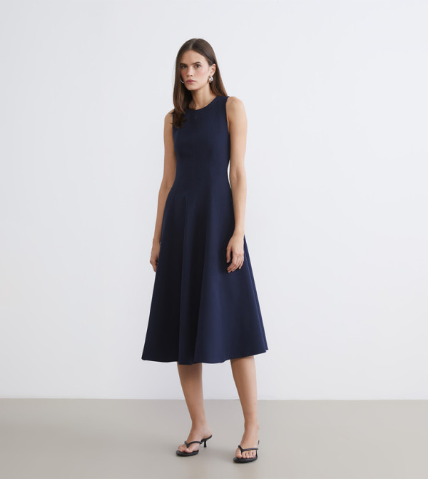 LC Waikiki  - NAVY BLUE Midi Dresses