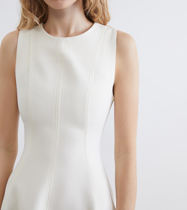 LC Waikiki  - Cream Midi Dresses