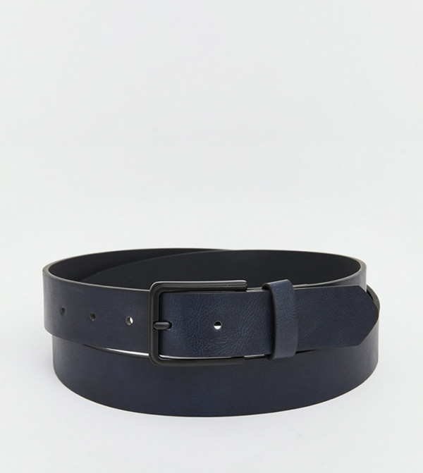 LC Waikiki  Non Leather Belts - Navy Non Leather Belts
