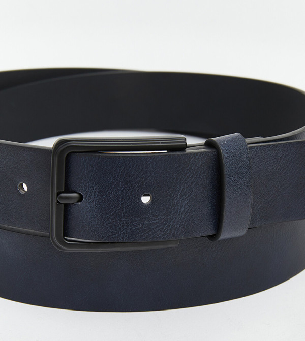 LC Waikiki  Non Leather Belts - Navy Non Leather Belts