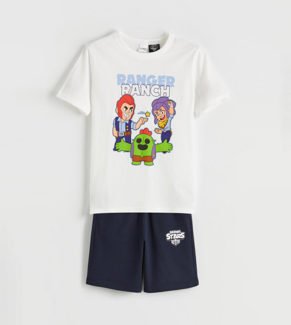 LC Waikiki  T-shirts & Bottoms - White T-shirts & Bottoms