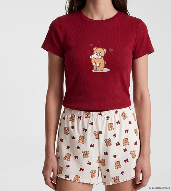 اٍل سي واي كيكي  أطقم بيجاما  - متعدد Pyjama Set