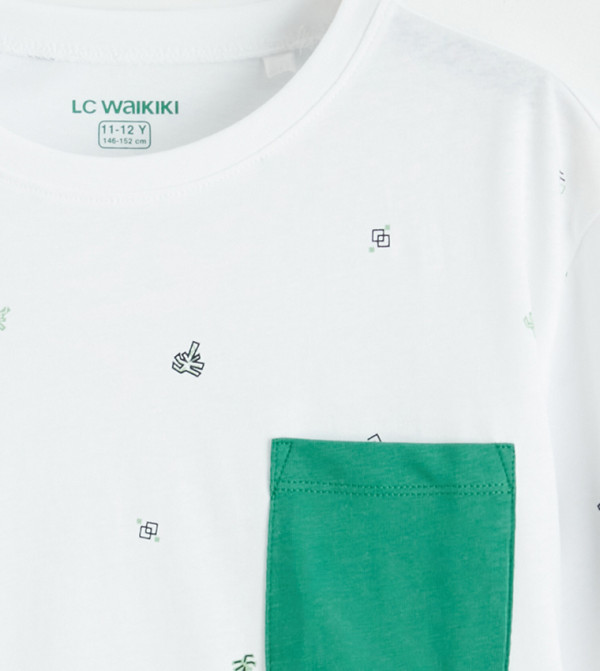 LC Waikiki Top & Pyjama Sets - White Top & Pyjama Sets