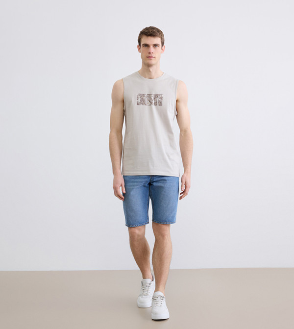 LC Waikiki Clothing - Beige Casual T-Shirts