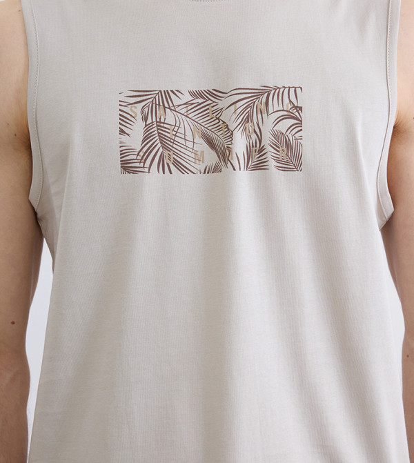 LC Waikiki Clothing - Beige Casual T-Shirts