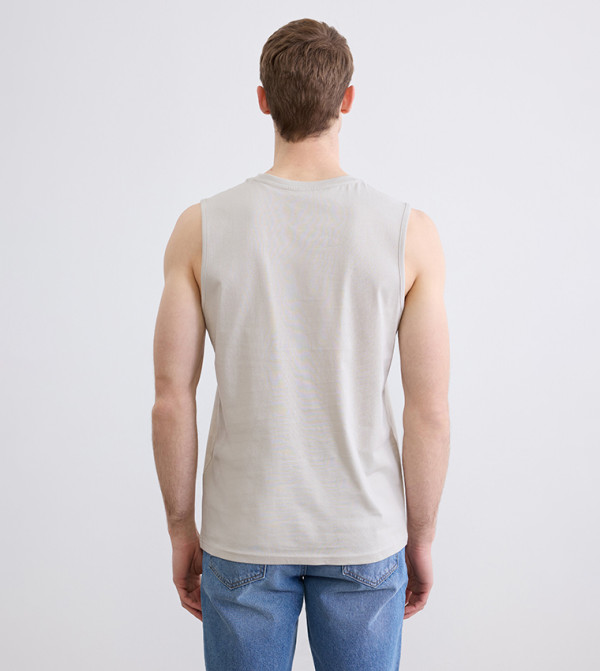 LC Waikiki Clothing - Beige Casual T-Shirts