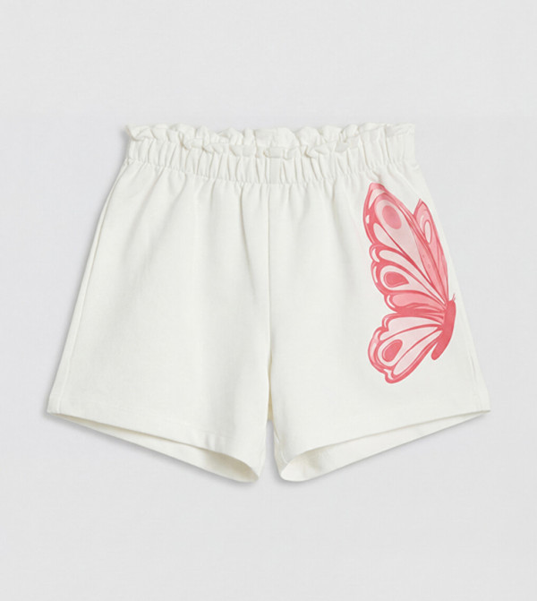 LC Waikiki  Shorts - Ecru Shorts