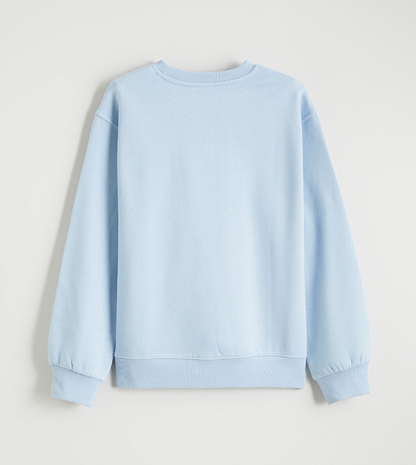 LC Waikiki Winterwear & Outerwear - Light Blue Sweatshirts
