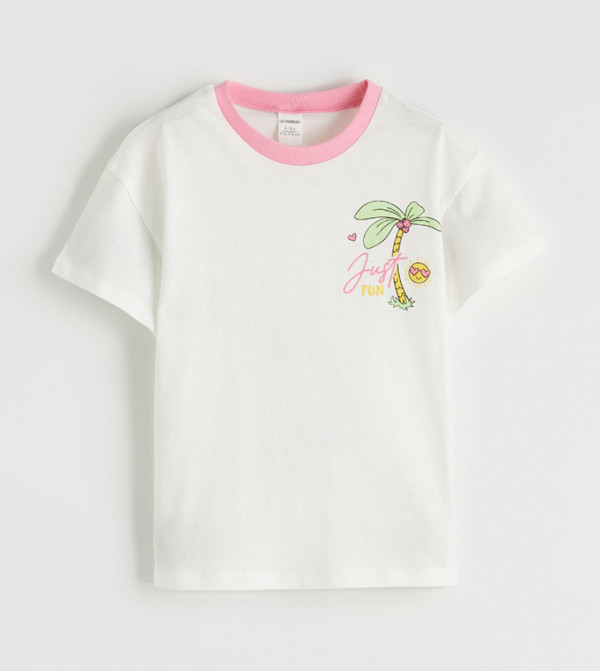 LC Waikiki  built-for-play-k - Beige T-Shirts