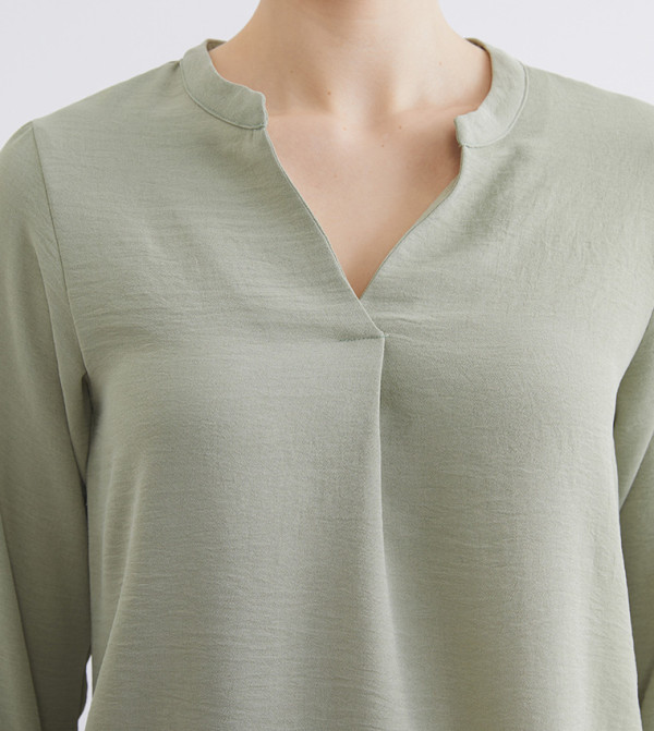 LC Waikiki  Casual Tops - Green Casual Tops
