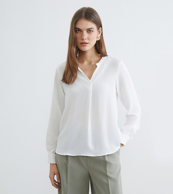 اٍل سي واي كيكي  توبات كاجوال  - بيج Casual Tops