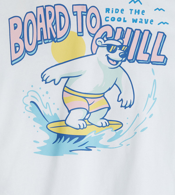 LC Waikiki built-for-play-k - White T-Shirts