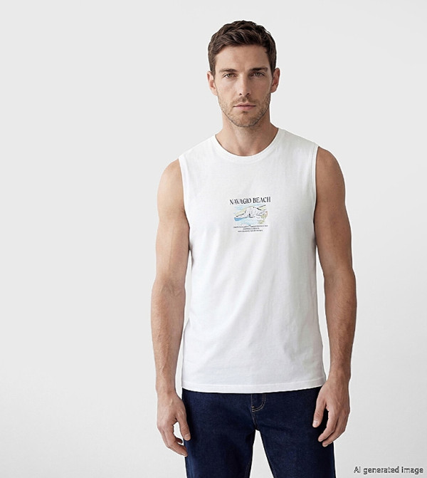LC Waikiki  Sportswear - White T-Shirts & Vests