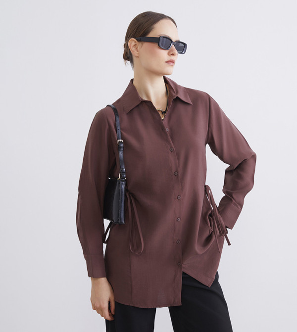 LC Waikiki  Clothing - Brown Tunics