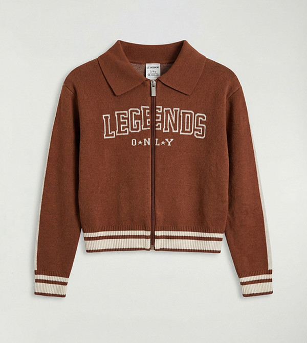 LC Waikiki  Winterwear & Outerwear - MID BROWN Sweaters & Cardigans