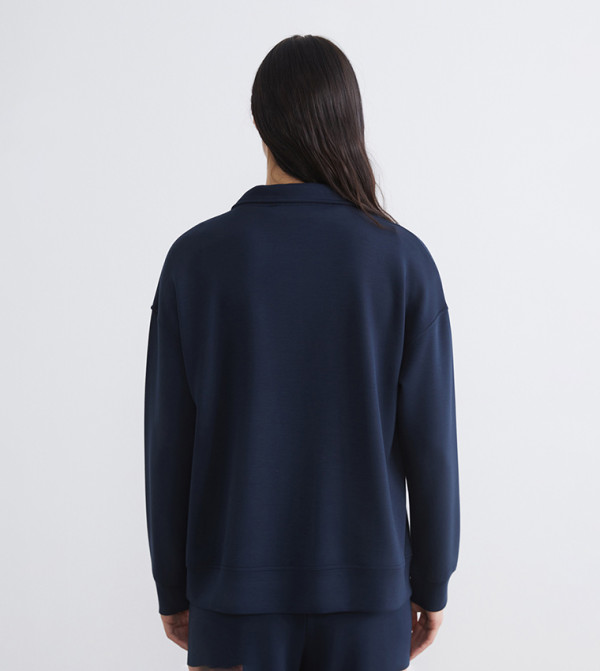 LC Waikiki  Hoodies & Sweatshirts - Navy Sweatshirts