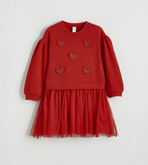 LC Waikiki  Party Dress - Red Party Dress