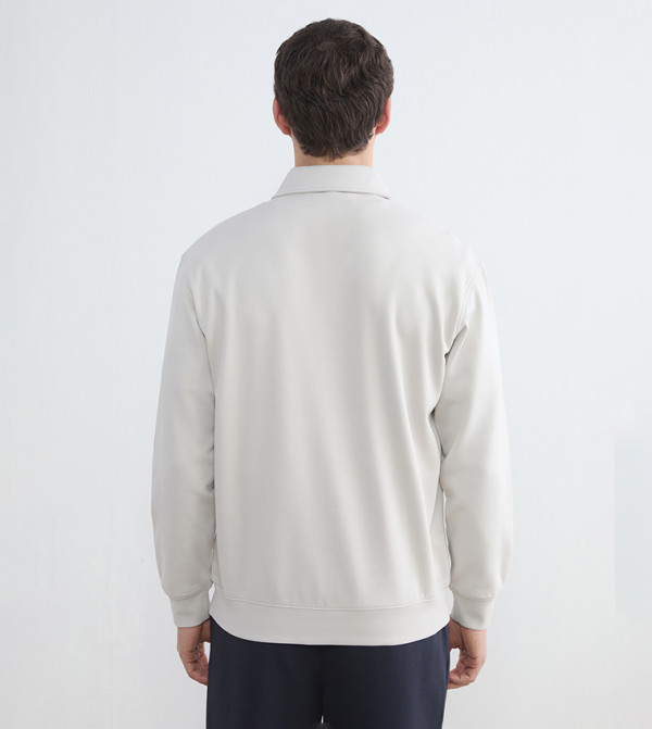 LC Waikiki  Hoodies & Sweatshirts - Beige Sweatshirts