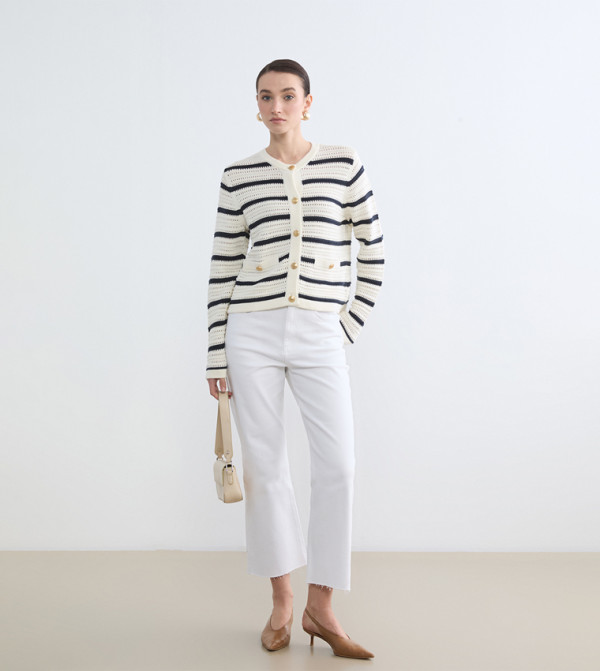 LC Waikiki  Sweaters & Cardigans - Cream Cardigans