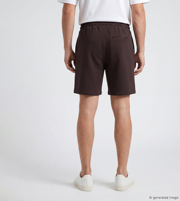 LC Waikiki  Shorts - Maroon Casual Shorts