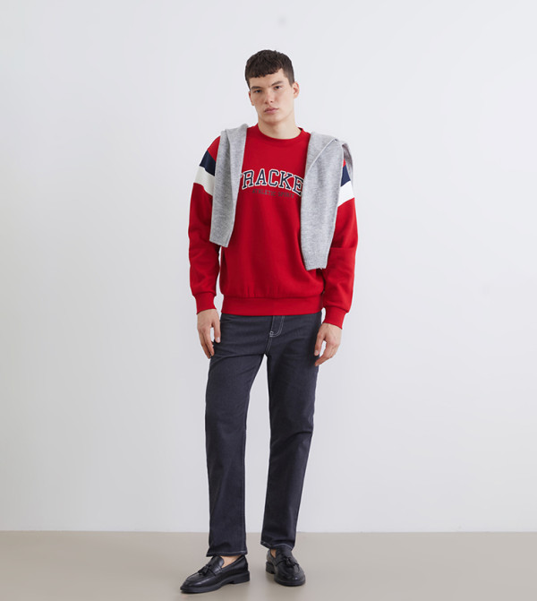 LC Waikiki  Sweatshirts - Red Sweatshirts