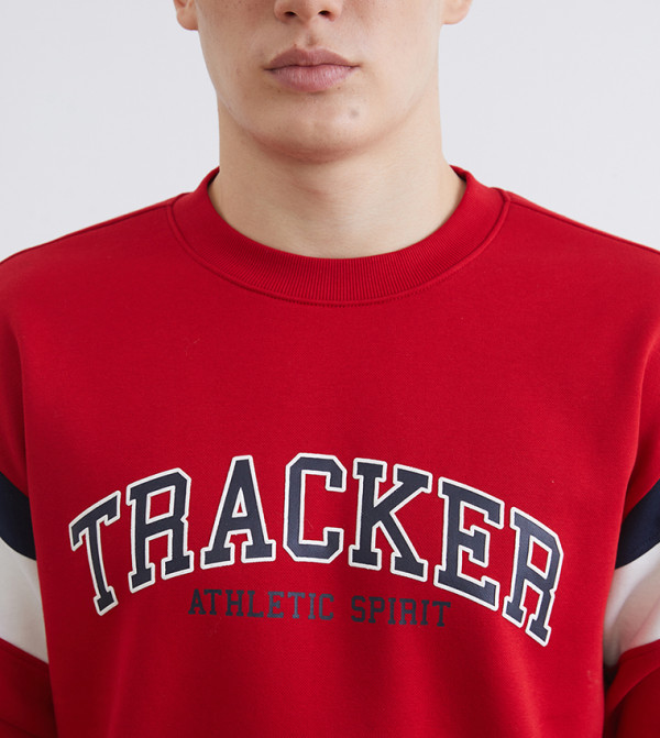 LC Waikiki  Sweatshirts - Red Sweatshirts