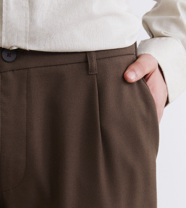LC Waikiki  Casual Pants - Brown Casual Pants