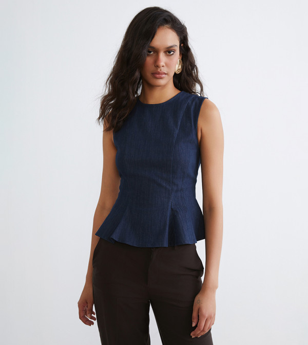 LC Waikiki LC Waikiki - Blue Sleeveless Tops
