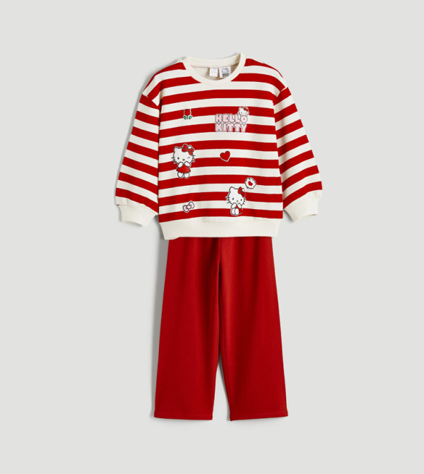 LC Waikiki  heatwave-ready-k - Red clothing sets