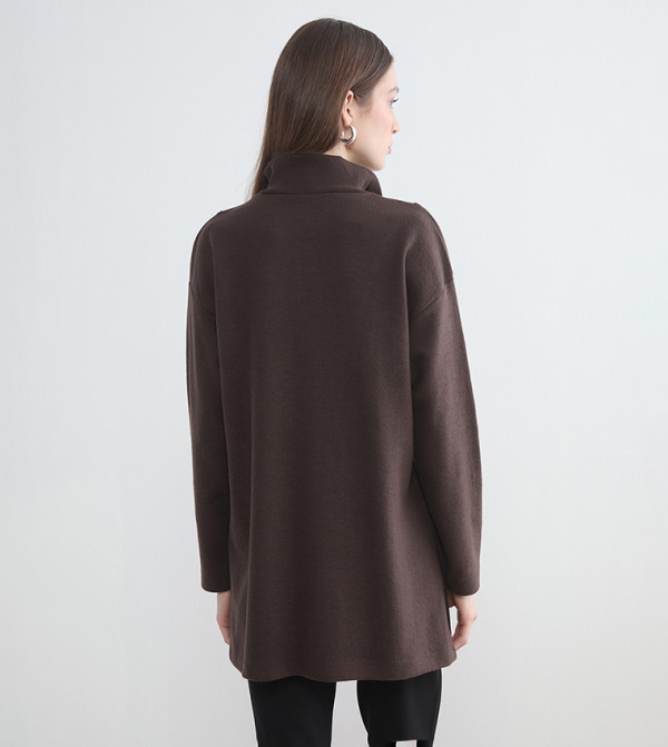 LC Waikiki  Hoodies & Sweatshirts - Brown Sweatshirts