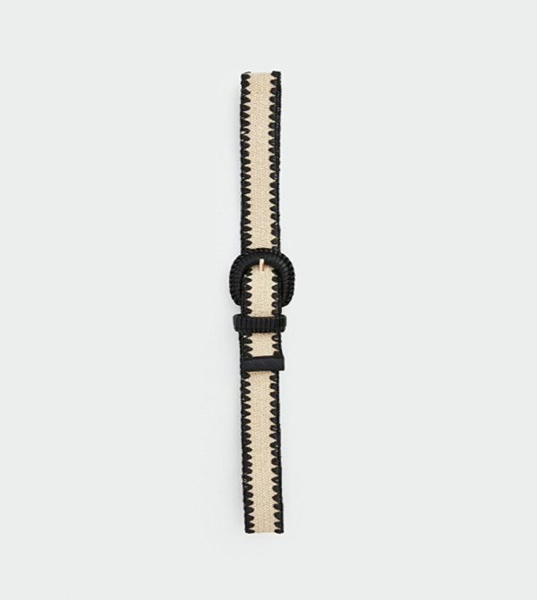 اٍل سي واي كيكي  أحزمة - كريمي  Non Leather Belts