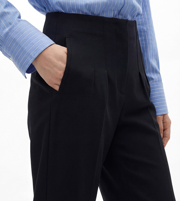 LC Waikiki  Casual Pants - BLACK Casual Pants